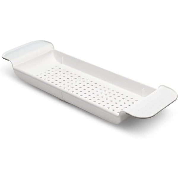 Utvidbar badekarhylle, egnet for badekar, plast dusjer og badekarbrett