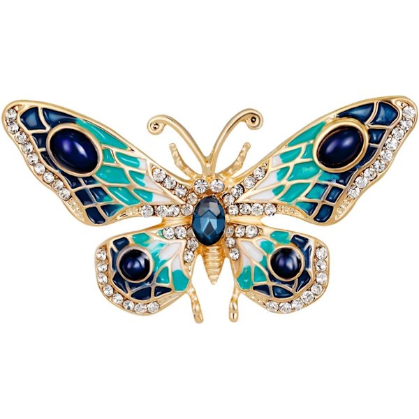 Perhonen Rinnaneula Palatsi Pin Retro Corsage Perhonen Rinnaneula Pin Naisille ja Tytöille