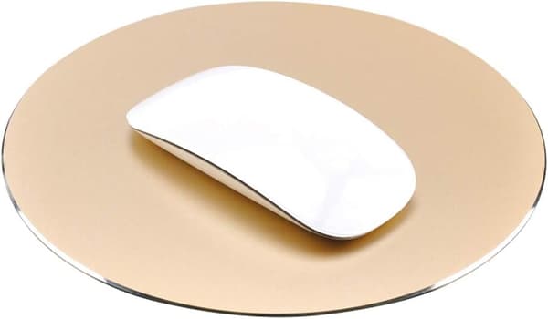 Premium Aluminium Metall Musematte Musematte 8,66 tommer Rund