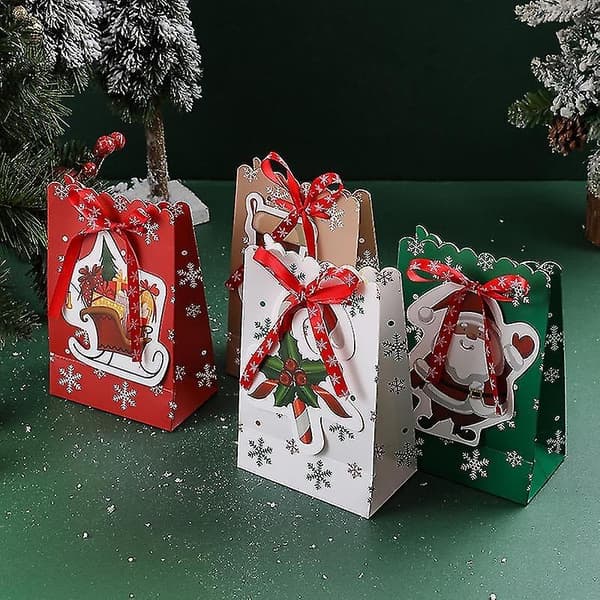 8 julklappsaskar för godis, choklad och kakor