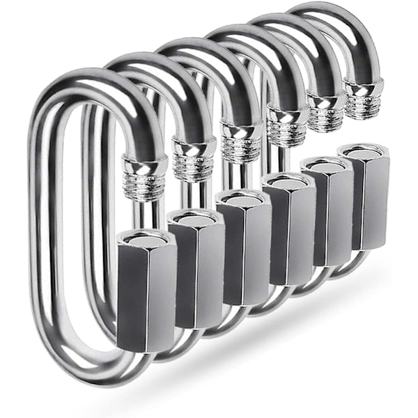 M3.5 Quick Link, 304 Stainless Steel Heavy Duty Clips Chain Connector Repair Link Buckle for Swing Outdoor Camping