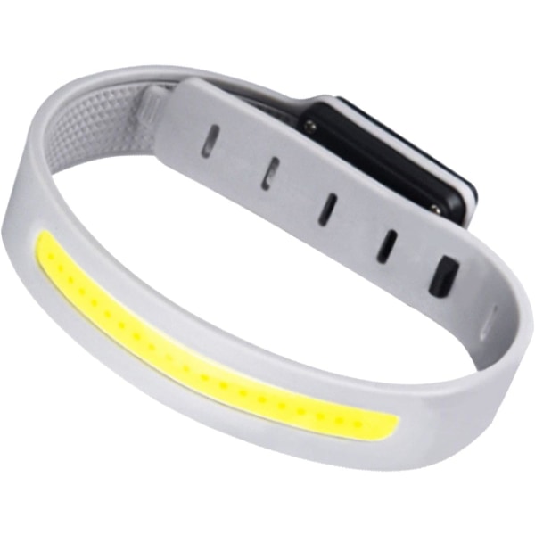 LED-säkerhetsljus Armband Light up Armband 3 lägen Justerbar Laddbar Vattentät LED-armband Säkerhetsljus för löpare för konsertjoggingcamping