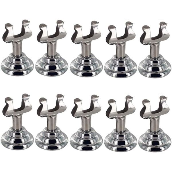 Mini meny skylt stativ 10-pack - Bröllop platskort, bordnummerhållare för restauranger
