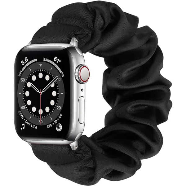Scrunchies Kompatibel med Apple Watch Band  38mm 40mm Elastisk Mønstertrykk Band Kompatibel med Apple Watch Series 7 6 5 4 3 2 1 SE