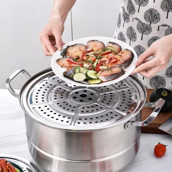 Komfyr Canner Rack, hermetikkstativ i rustfritt stål, for trykkoker, matlaging, baking, 2 STK 28 cm Canner Rack