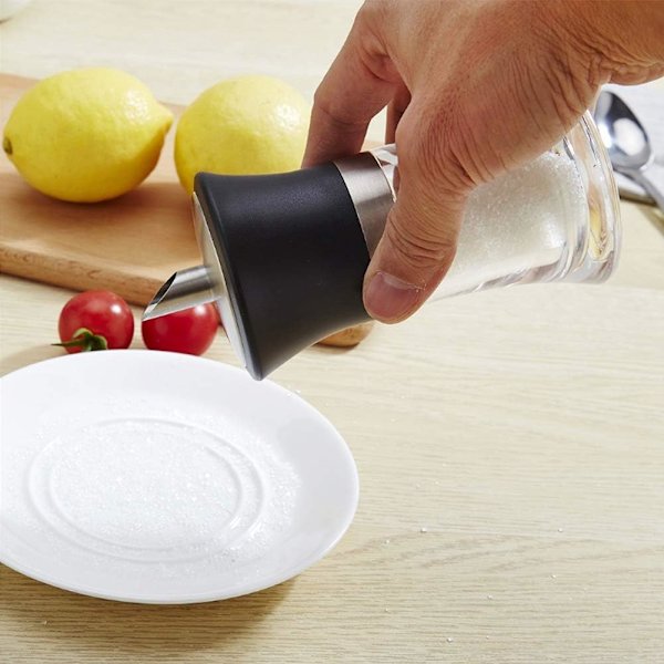 Husholdningsakryl Sukkerdispenser og Beholder Sukkerkrukke Dispenser Sukkershaker (100 ml)