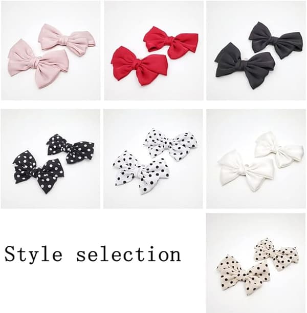 Fliege-sko clips, prikkede sko clips, aftagelige sko clips Dot pattern