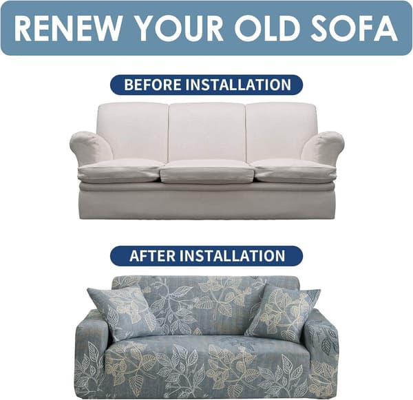 Sofaovertrekk, sofatrekk, stoltrekk, elastisk sofaovertrekk, sofaovertrekk Qiushui Yiren 300cm