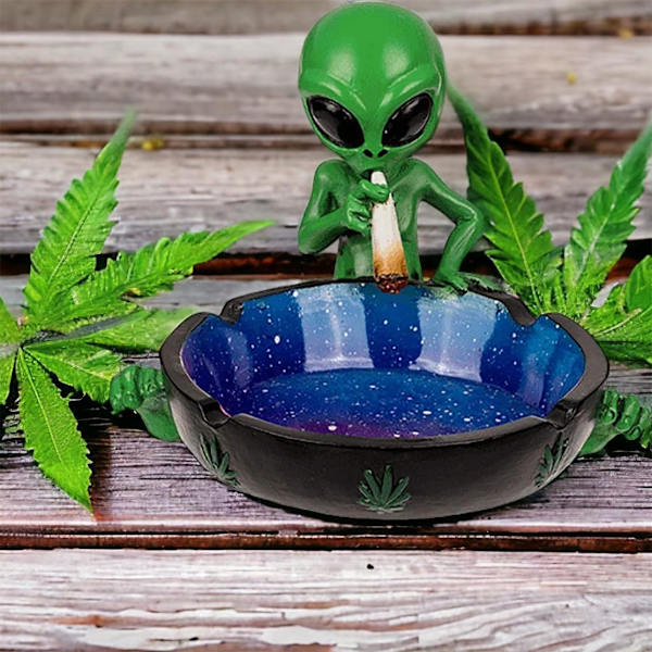 Brilliant askkopp alien, rymd askkopp