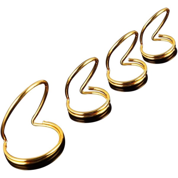 4 st Tummplockar Fjäril Gitarr Fingerplock Metall Fingerplock Gitarrtillbehör Gold