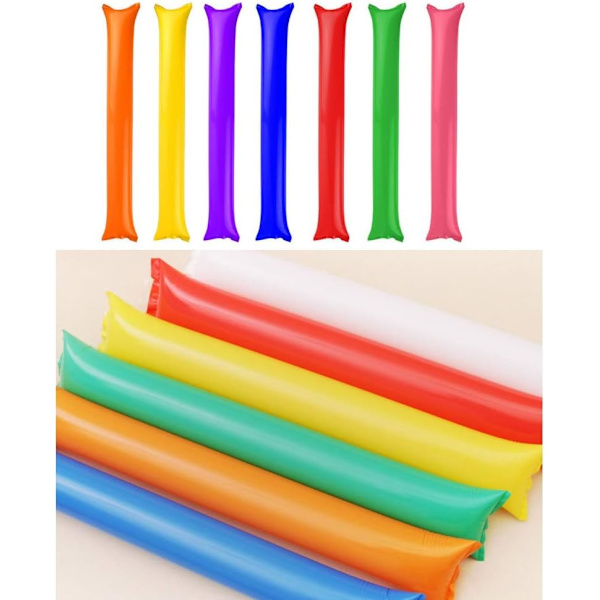40 stk tykke Bam Bam Thunder Sticks Cheerleading Cheering Sticks for Sports Cheers Basketball Football Noisemakers