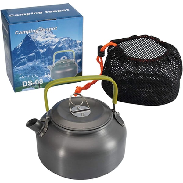 Utomhus Camping Vandring Kittel Kaffeepanna 0.8L Aluminium Bärbar Tekanna Kittel