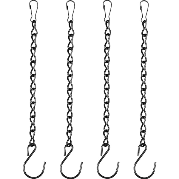 Hanging chains for hanging bird feeders, wind chimes, ornaments, birdbaths, flower pots and lanterns outdoor indoor