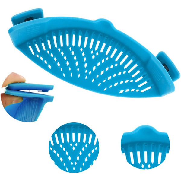 Snap-sil, 2-pack handsfree clip-on värmebeständig sil med hällpip