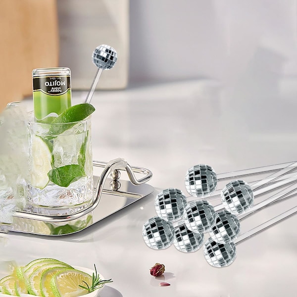 Cocktailrör, 20 st Dryckesrör, Plastcocktailrör, Lämpliga för Fester Disco Födelsedagar Bröllop Pubar Kaféer
