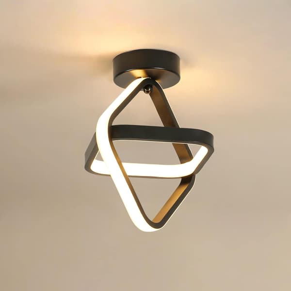 Loftlampe LED-loftlampe til balkon, varm hvidt lys 3000K
