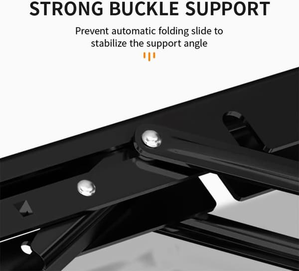 Heavy-duty, rustfritt stål sammenleggbare braketter Sammenleggbar brakett (30cm, 2 stk)