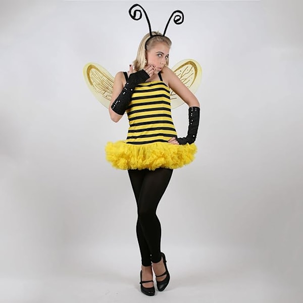 2-pack Fjärilsantennhuvudband, Fjärilshuvudband, Bihuvudband, Biantennhuvudband, för Halloweenfester, Kostymtillbehör