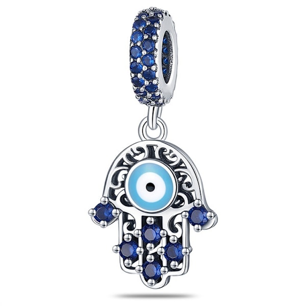 Sølvbelagt Charm Anheng Armbånd Passer Pandora Armbånd & Halskjede Kompatibel med Europeiske Armbånd for Jenter