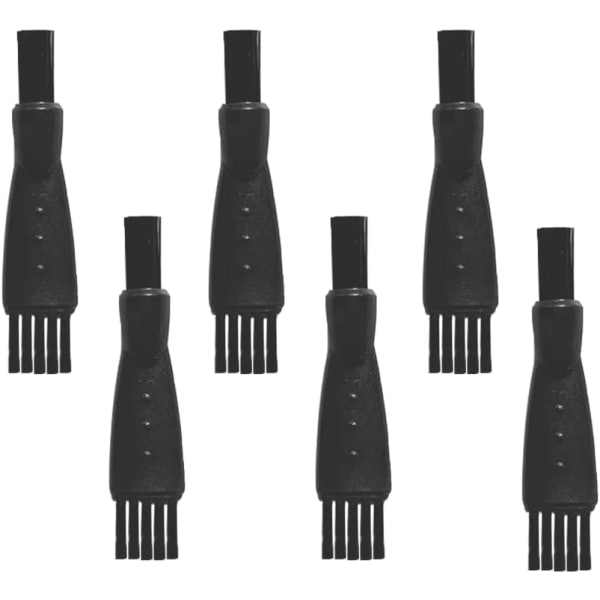 Rakborstar, 6-packs rengöringsborste för rakapparat, rengöringsborste för elektrisk rakapparat för män