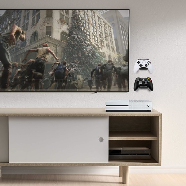 Väggmonterat stativ för spelkontroll (2 st) för XBOX ONE SWITCH PS4 STEAM PC NINTENDO, universellt speltillbehör
