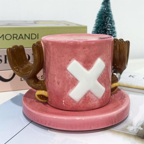 One Piece Anime Muggar, Aces Hatt Kaffe Muggar, Keramisk Mjölkkopp, Present till Jul, Födelsedag, Årsdag