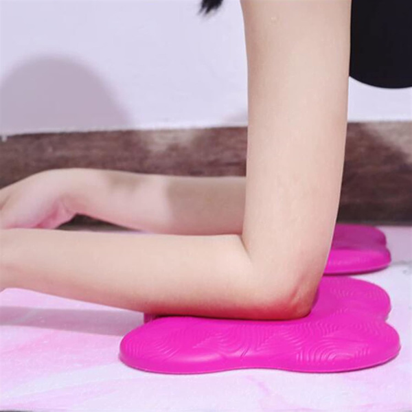 2 stk. Multifunktionel Yoga Knæpude Trykbestandig Fortykke Albuer Hænder Håndledspude Balance Støtte til Plank Fitness