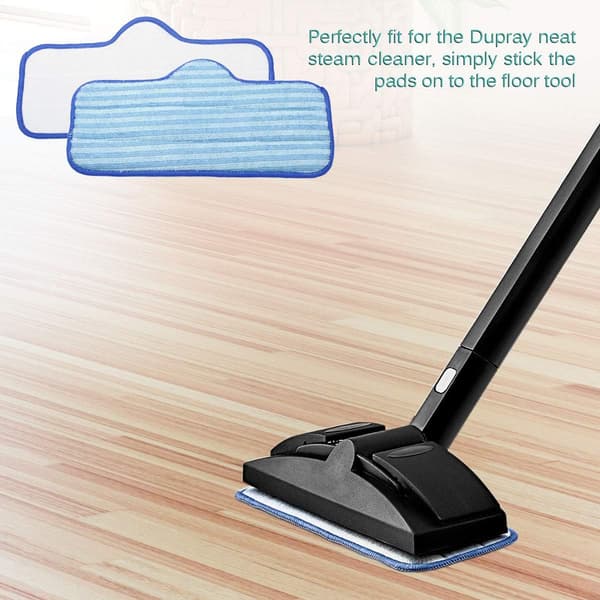 6-pack kompatibla med Dupray Neat Steam Cleaner Mikrofiberdynor