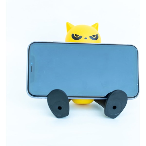 Mobiltelefonholder, Tablet Holder med Design, Mobiltelefonstativ, iPad Holder: Unik, Justerbar og Sjov, Prank Gaver, Sjove Gaver til Mænd og Kvinder color 1