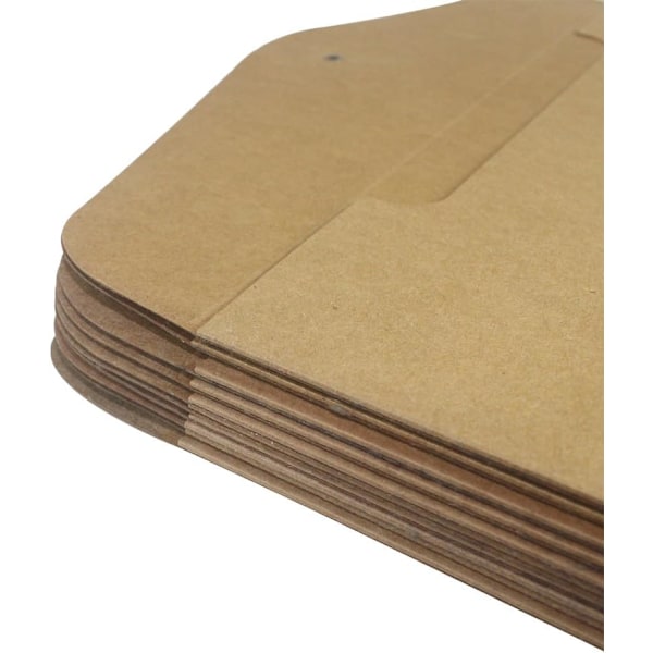 pc A4 Kraftpapir Dokumentmappe Med Linjespenneslomme Organizer For Dokumenter, Aviser, Magasiner, Klipp Og Mer