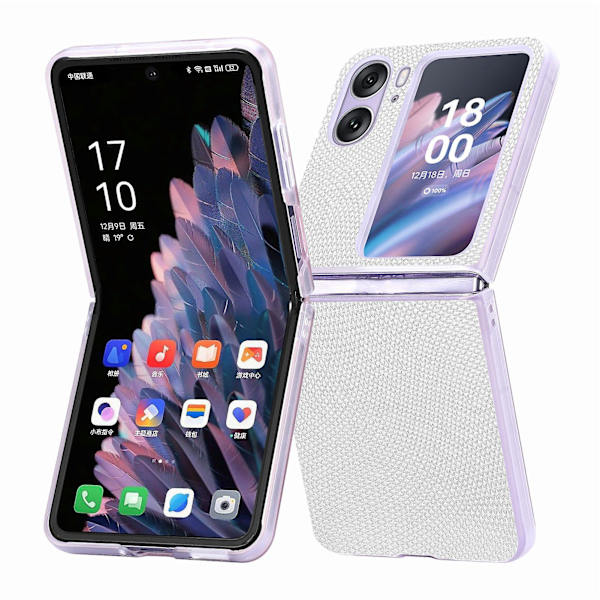 Skyddande Fodral Kompatibelt Med Oppo Find N2 Flip 5g Smartphone