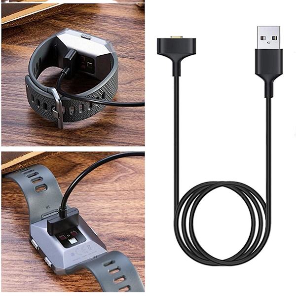 2 kpl Vaihtolaturikaapeli Yhteensopiva Fitbit Ionic Älykellolle