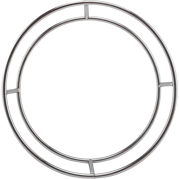 Wok-ring, rustfritt stål wok-stativ isolerte gryteunderlag, kokekarring, wok-tilbehør for kjøkken