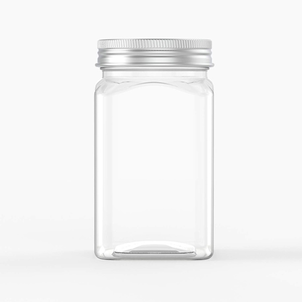 12 Ounce Klars Plastiske Glas Opbevaringsbeholdere Med Låg Til Køkken & Husholdningsopbevaring Lufttætte Beholder 6 STK