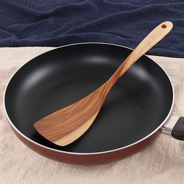 5 st bästa träslevar för matlagning köksredskap set non-stick sked träredskap matlagning träredskap set