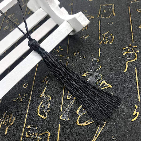 30 st bokmärkestofsar, minitofsar silkestofsar för bokmärken handgjorda bokmärkestofsar för harts DIY-hantverksmaterial