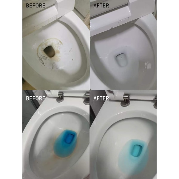 Pimpsten för toalettrengöring, pimpsten för att ta bort fläckar från vattenringar på toalettskålar, förpackning om 6