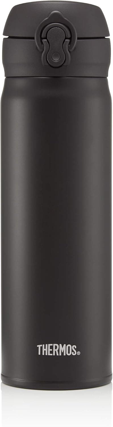 Termos, rustfritt stål, matt svart, 500 ml