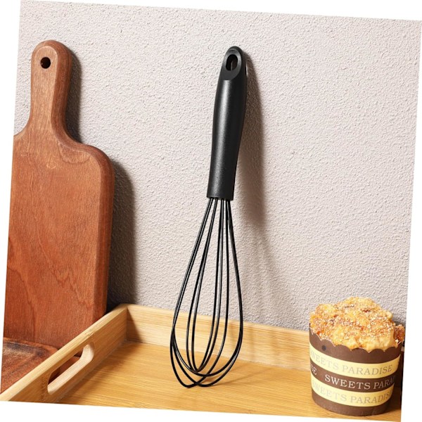 Silikon Äggvisp Kakverktyg Manuell Äggvisp Stor Bakning Köksartiklar Mixer (30*8cm)
