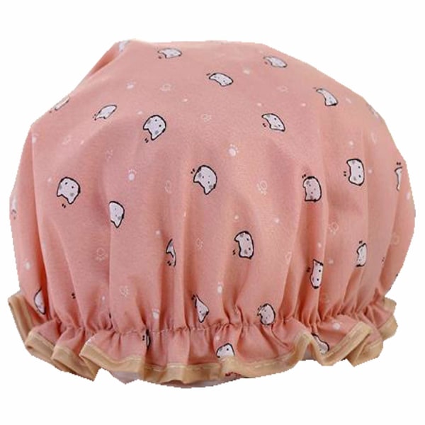 Modedesign Snygg högkvalitativ återanvändbar cap med vackert mönster och färg (vuxen storlek, rosa katt)