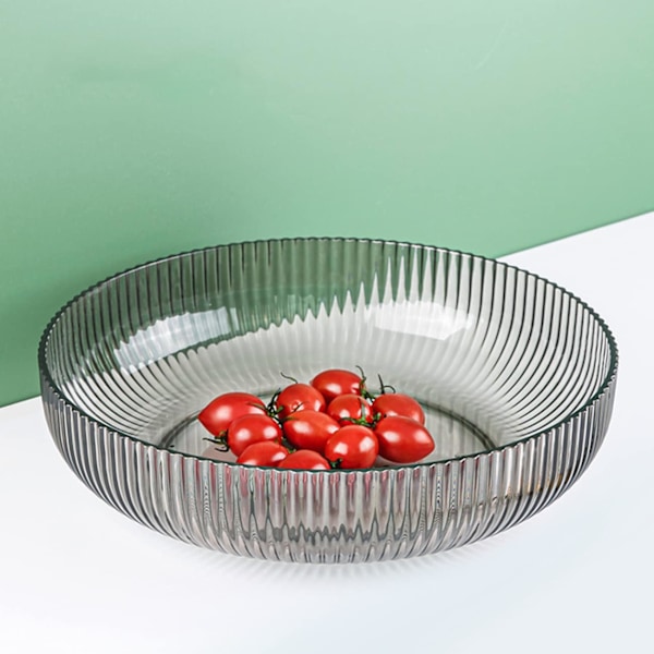 Hedelmäkulho Elegantti Muotoilu Hedelmäkori Täydellinen Koko Super Kestävä Hedelmäkulhot Gray