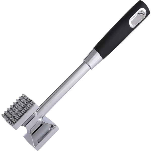 Meat Tenderizer Hammer Stainless Steel Kitchen Tool Heavy Duty Durable Double-Sided