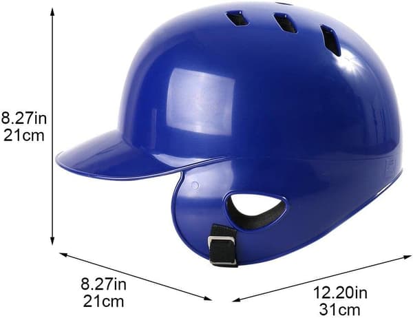Profesjonell baseballhjelm - Hodebeskyttelse for barn, tenåringer og voksne for baseballkamp og trening