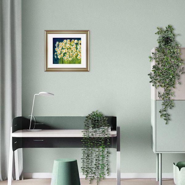 Kunstige hengende planter 2-pakke falske potteplanter for vegg hjem rom kontor innendørs dekor (2 stk)