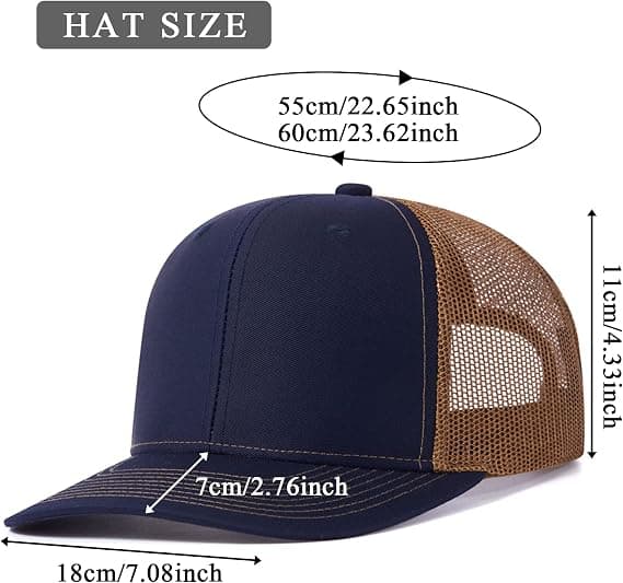 Baseball Cap Dame Ensfarget Hatter for Menn Rutete Baseball Cap Myk Bomull for Løping Trening