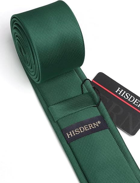 Smal slips ensfarvet 6 cm slanke slips til mænd bryllup klassisk formel forretningsslips