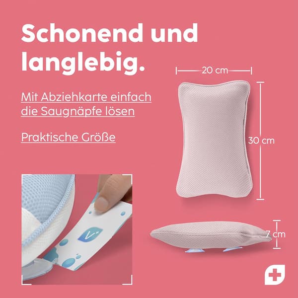 Badkudde, badkudde testvinnare som badkudde, nackkudde Pink