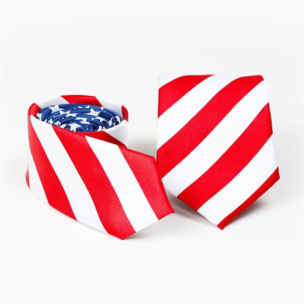 Slips med amerikansk flaggfärg, Vuxen, Flerfärgad, One Size