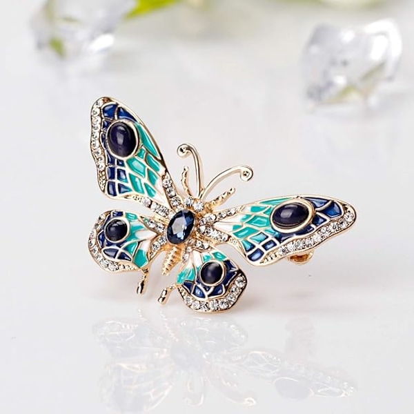 Perhonen Rinnaneula Palatsi Pin Retro Corsage Perhonen Rinnaneula Pin Naisille ja Tytöille