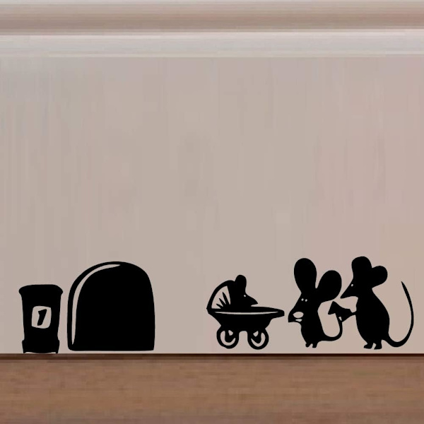 Portaiden tarra Portaalin seinätarra DIY Laatta tarra Vedenpitävä Kodin sisustus Perheen portaiden tarra Seinäkoriste Tarra